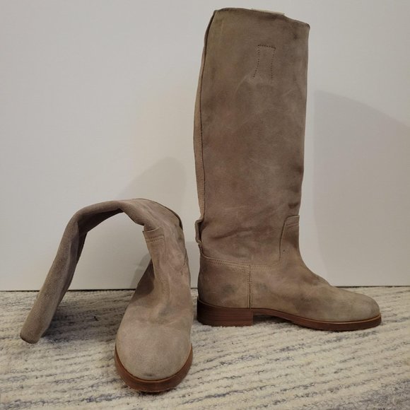 Rag & Bone Holly Suede Riding Boots - NWOT - Picture 4 of 7